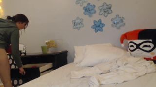 emmylove sucks rubber penis