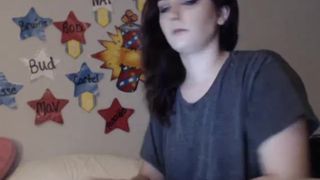 emmylove the charming slut fucks her pussy with a phallus