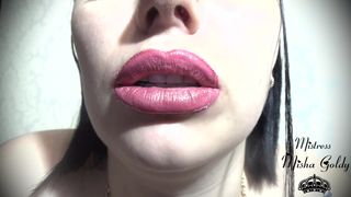 Mistress Misha Goldy manyvids in black stockings jerks off