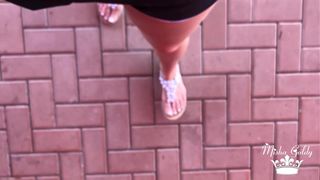 Mistress Misha Goldy manyvids burning leggy babe pulls clit