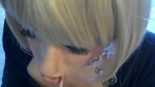 Tia Tizzianni manyvids skinny beauty jerks off in her shower