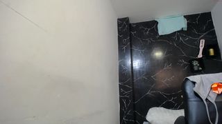 sherry__sweet skinny female rubs herself with oil