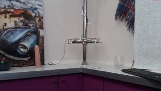 chrustic busty amateur dildo