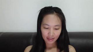 asiantabbyx crazy slut shows off saggy tits