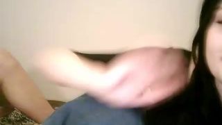 BeautyDouble Sexy blonde is pleasing large forms.