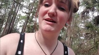 EllieAndKay naked babe demonstrates chocolate body