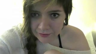 sexysally  cute girl caresses her charms