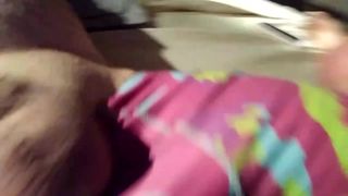 paganheathen5150 pounding her pussy with a big dildo