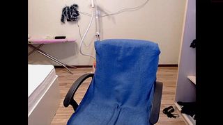 kindlybitch pretty chick fucks pussy with phallus