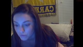 brodydean5150 fucks herself with black dildo