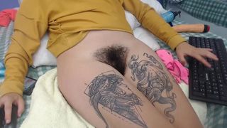 sammyevans1 the charming bitch fucks both holes