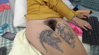 sammyevans1 the charming bitch fucks both holes