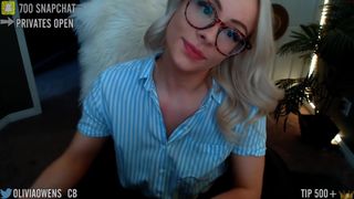 oliviaowens girl with elastic milks having fun with sex toy