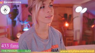 ocicat attractive chick diligently licks dildo