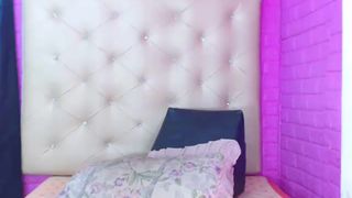 melannyburgos dark haired passion shows underwear