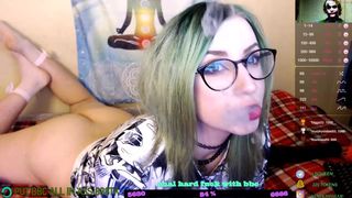 lsqueen undressed in front of the camera