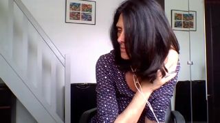 lilyofthevalley naughty trash screeches like a bitch on a mate during vaginal masturbation