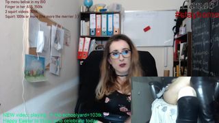 lana6 crazy doll caresses pussy and tits