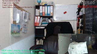 lana6 crazy doll caresses pussy and tits