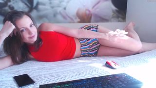 jennycutey skinny bitch straddled phallus
