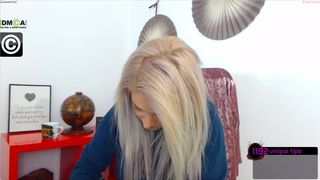 debralee cute slut caresses beautiful tits