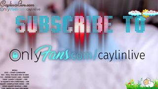 caylin naughty bitch masturbates pussy sex toy