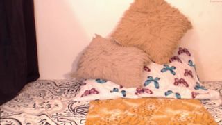 amanzu beautiful bitch fucks herself with a phallus