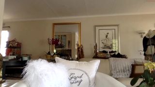 gl1tter_barbie maid saddled dildo