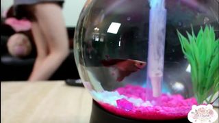 Leda Elizabeth thick mare fucks both holes