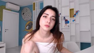 stiret lustful slut fucks her pussy with a phallus