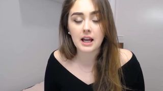 silvia_ami passionate skin jumps on a dildo