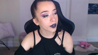 psilocybinskye lustful mare caresses boobs