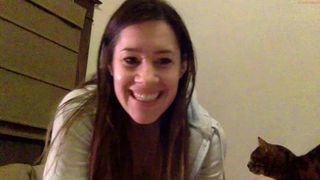 lala_nibbles the insistent babe caresses her charms