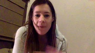 lala_nibbles the insistent babe caresses her charms