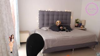 ema_rose_ bitch in uniform touches nipples