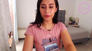 ema_rose_ bitch in uniform touches nipples