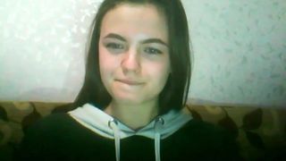 vikaleto busty chick masturbates shaved pussy