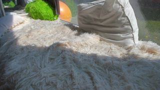 sassyt33n slutty female gently pulls pussy