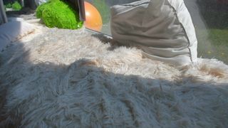 sassyt33n slutty female gently pulls pussy