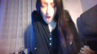 yellaa4 naughty brunette seduces with big booty