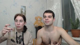 two_para gorgeous babe dancing striptease