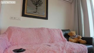 SweetButtocks  angelicly beautiful woman pathetically caresses herself