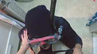 MaryHaze Halloween Party-Fick! Reinspritz-Schlampe auf dem G?фsteklo! 28.10.18