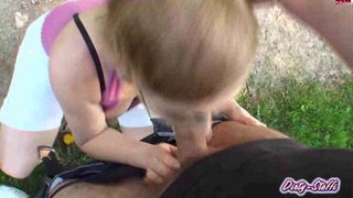 mydirtyhobby dirty-steffi Hart ins Maul So mag ich das