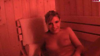mydirtyhobby Selina-666 Der Sauna Fick + Dirty-Talk Public!