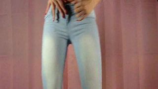 Sybella Jeans + Strumpfhosen