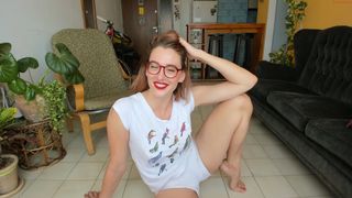 femmefatale14 pretty girl fingering pussy in  private e