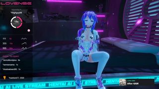 projektmelody_ crazy chick caresses shaved cunt