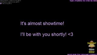 vivid_whit dancing near the christmas tree