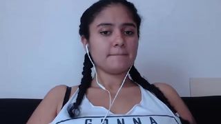 xmia_rivera ardent hottie masturbates with a pussy